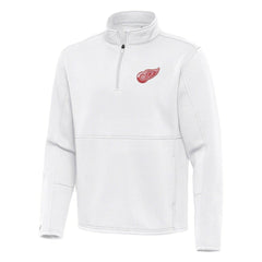 Detroit Red Wings Antigua Twist Quarter-Zip Pullover Jacket - NHL Pullover