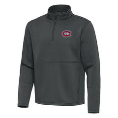 Montreal Canadiens Antigua Twist Quarter-Zip Pullover Jacket - NHL Pullover
