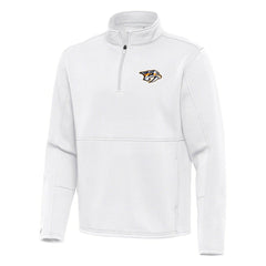 Nashville Predators Antigua Twist Quarter-Zip Pullover Jacket - NHL Pullover