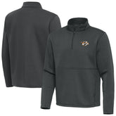Nashville Predators Antigua Twist Quarter-Zip Pullover Jacket - NHL Pullover