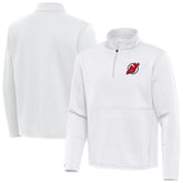 New Jersey Devils Antigua Twist Quarter-Zip Pullover Jacket - NHL Jerseys