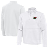 Minnesota Wild Antigua Twist Quarter-Zip Pullover Jacket - NHL Pullover