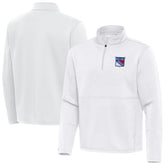 New York Rangers Antigua Twist Quarter-Zip Pullover Jacket - NHL Pullover