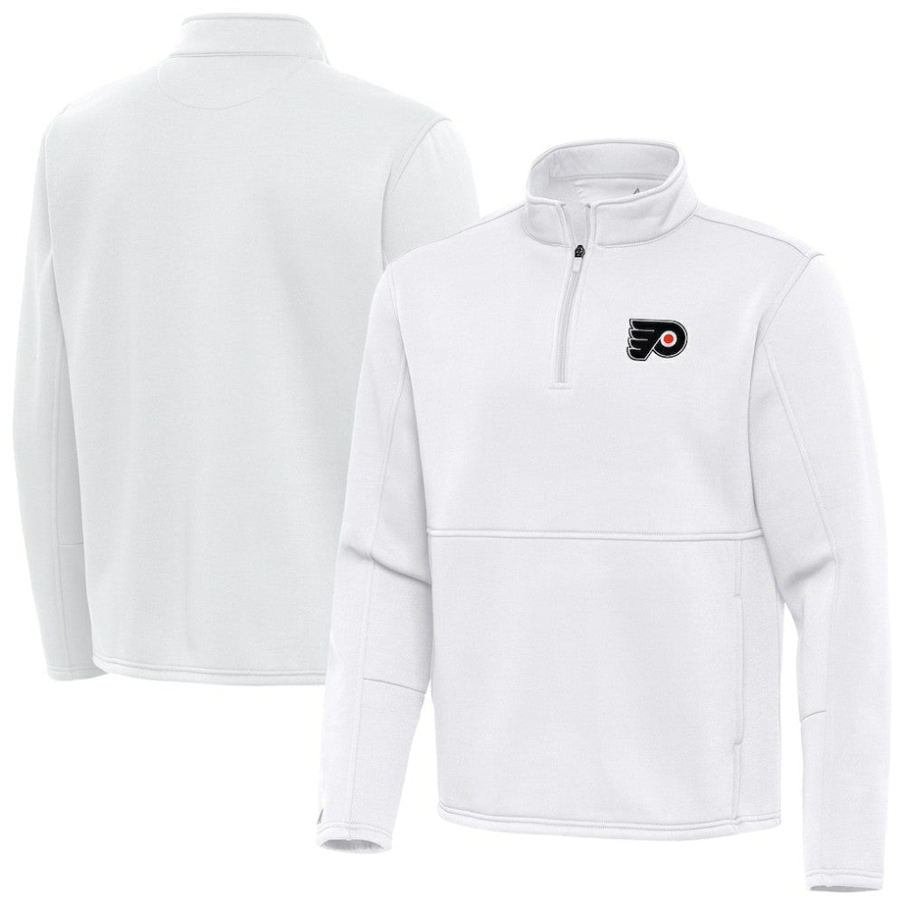 Philadelphia Flyers Antigua Twist Quarter-Zip Pullover Jacket - NHL Pullover