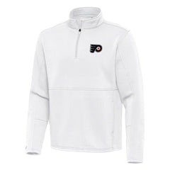 Philadelphia Flyers Antigua Twist Quarter-Zip Pullover Jacket - NHL Pullover
