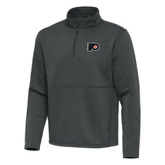 Philadelphia Flyers Antigua Twist Quarter-Zip Pullover Jacket - NHL Pullover