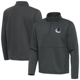 Vancouver Canucks Antigua Twist Quarter-Zip Pullover Jacket - NHL Pullover