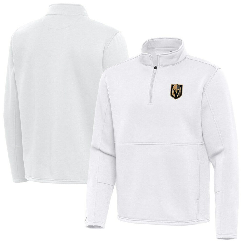 Vegas Golden Knights Antigua Twist Quarter-Zip Pullover Jacket - NHL Pullover