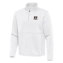 Anaheim Ducks Antigua Twist Quarter-Zip Pullover Jacket - NHL Pullover