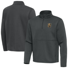 Vegas Golden Knights Antigua Twist Quarter-Zip Pullover Jacket - NHL Pullover