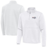 Washington Capitals Antigua Twist Quarter-Zip Pullover Jacket - NHL Pullover