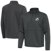 Tampa Bay Lightning Antigua Twist Quarter-Zip Pullover Jacket - NHL Pullover
