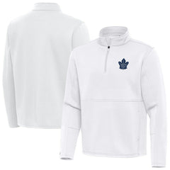 Toronto Maple Leafs Antigua Twist Quarter-Zip Pullover Jacket - NHL Pullover