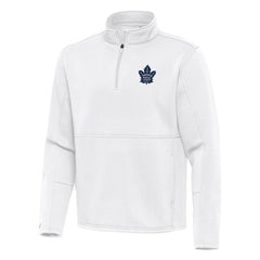 Toronto Maple Leafs Antigua Twist Quarter-Zip Pullover Jacket - NHL Pullover