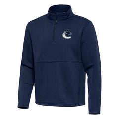 Vancouver Canucks Antigua Twist Quarter-Zip Pullover Jacket - NHL Pullover