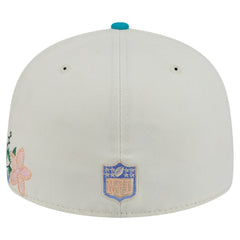 Miami Dolphins Tonal Floral 59FIFTY Fitted Hat | NFL On sale