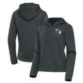 Cleveland Guardians Antigua Women's Contemporary Quarter-Zip Hoodie - MLB Hoodies