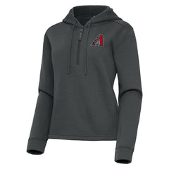 Arizona Diamondbacks Antigua Women's Contemporary Quarter-Zip Hoodie - MLB Hoodies