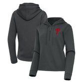 Philadelphia Phillies Antigua Women's Contemporary Quarter-Zip Hoodie - MLB Hoodies