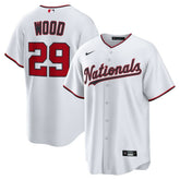 James Wood Washington Nationals Nike Home Replica Jersey - MLB Jerseys