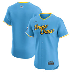 Milwaukee Brewers Nike City Connect Elite Jersey - MLB Jerseys