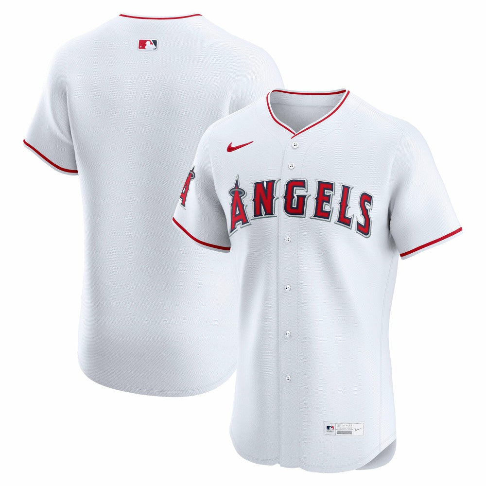 Los Angeles Angels Nike Home Elite Jersey - MLB Jerseys