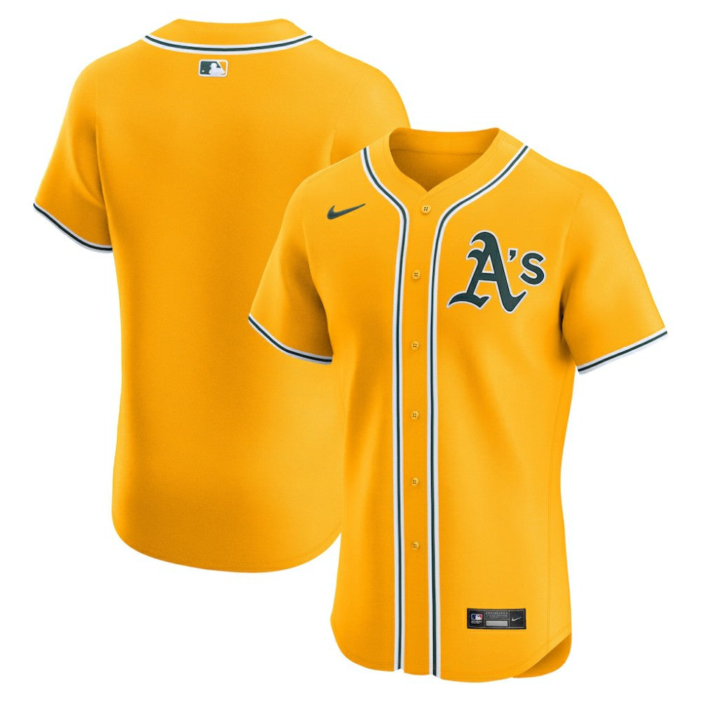 Athletics Nike Alternate 2 Elite Jersey - MLB Jerseys