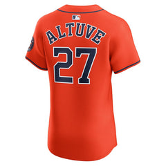 Jose Altuve Houston Astros Nike Alternate Elite Player Jersey - MLB Jerseys