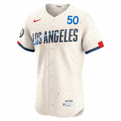 Mookie Betts Los Angeles Dodgers Nike City Connect Elite Jersey - MLB Jerseys