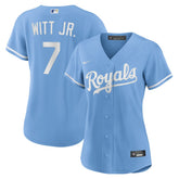 Bobby Witt Jr. Kansas City Royals Nike Women's Alternate Replica Player Jersey - MLB Jerseys