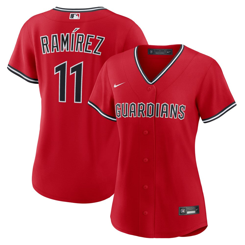 José Ramírez Cleveland Guardians Nike Women's Alternate 2 Replica Jersey - MLB Jerseys