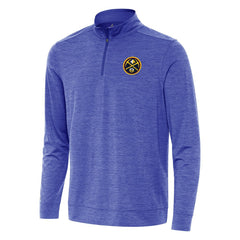 Heather Royal Denver Nuggets Antigua Bright Quarter-Zip Top sale | NBA