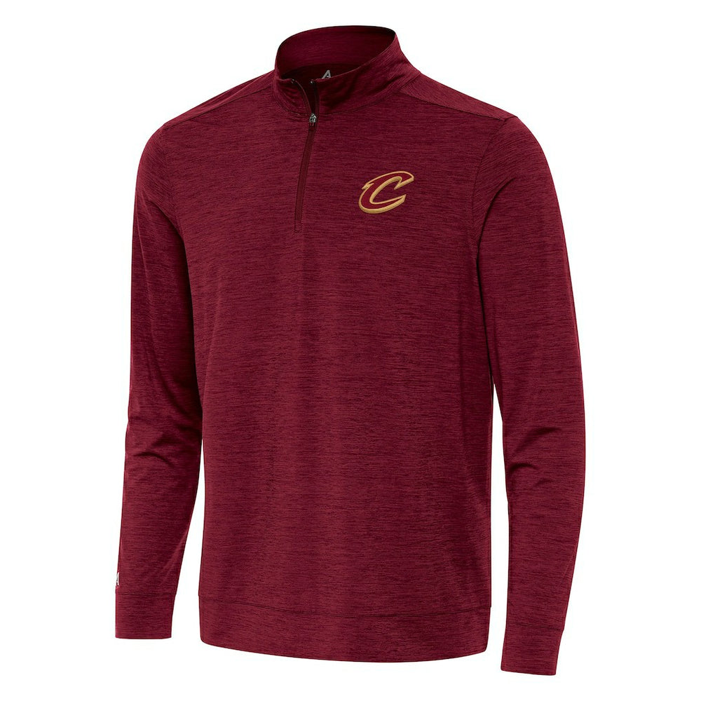 Burgundy Cleveland Cavaliers Antigua Bright Quarter-Zip Top sale | NBA
