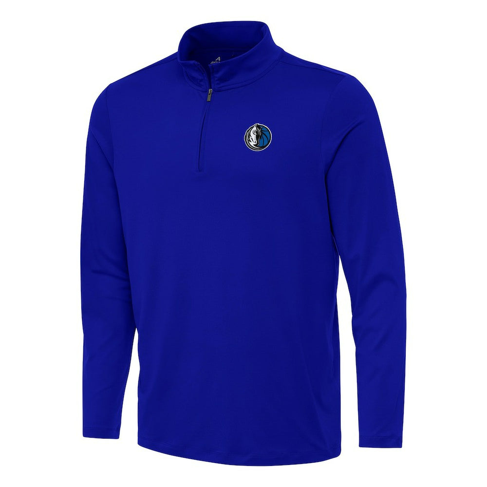 Blue Dallas Mavericks Antigua Reprocess Quarter-Zip Top sale | NBA