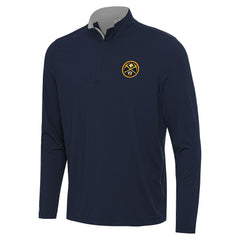 Navy/Gray Denver Nuggets Antigua Content Quarter-Zip Top sale | NBA