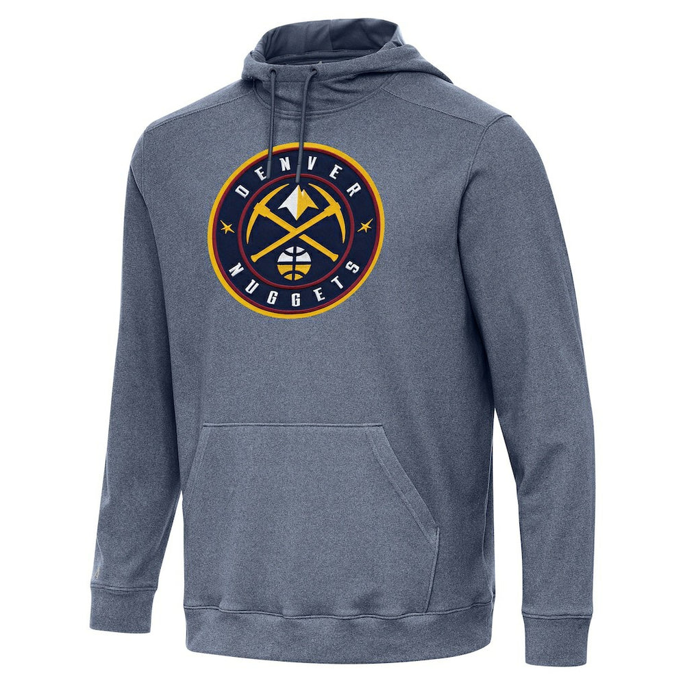 Heather Navy Denver Nuggets Antigua Cloud Pullover Hoodie sale | NBA