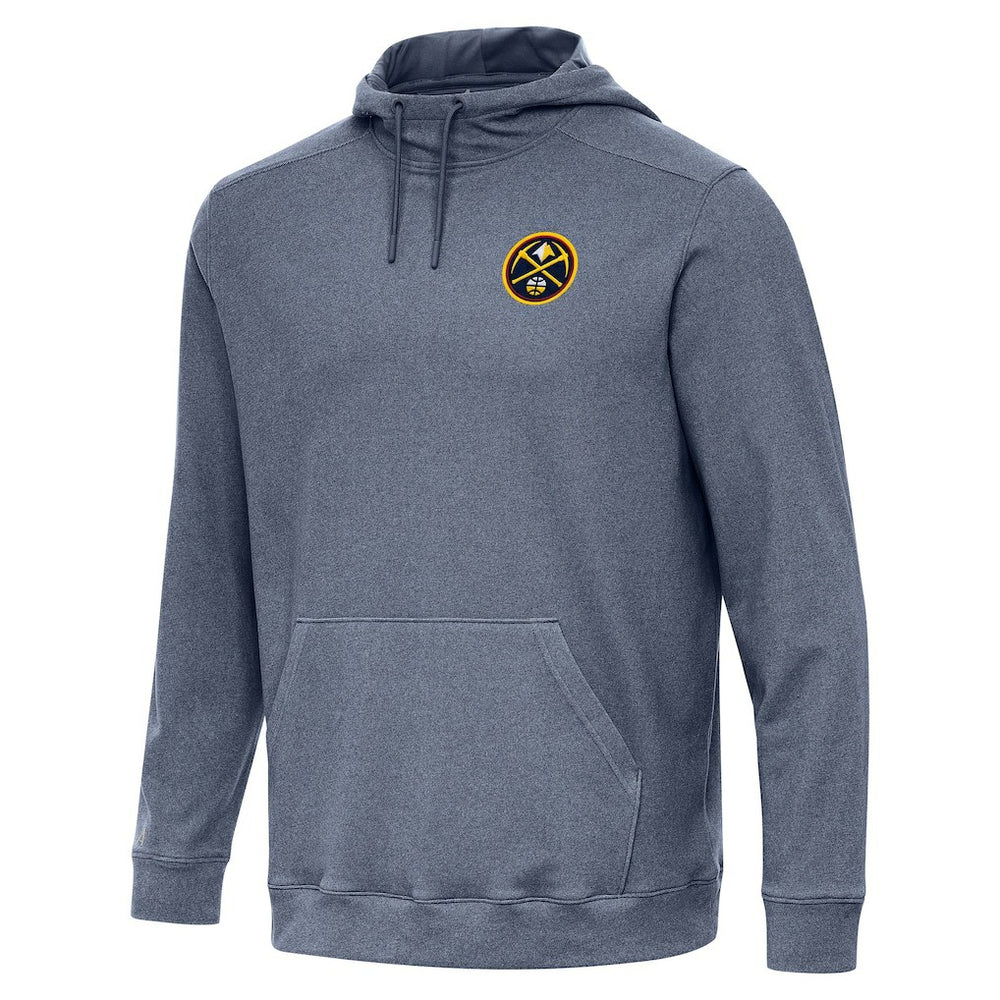 Heather Navy Denver Nuggets Antigua Cloud Pullover Hoodie sale | NBA