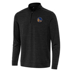 Heather Black Golden State Warriors Antigua Bright Quarter-Zip Top sale | NBA