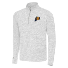 Gray Indiana Pacers Antigua Cause Quarter-Zip Top | NBA