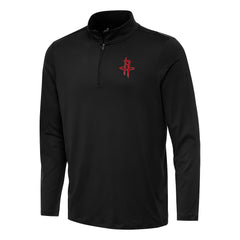 Black Houston Rockets Antigua Reprocess Quarter-Zip Top sale | NBA
