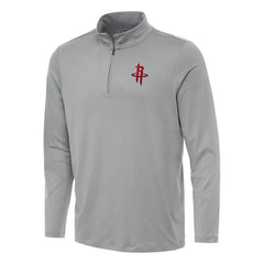 Gray Houston Rockets Antigua Reprocess Quarter-Zip Top sale | NBA
