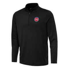 Black Detroit Pistons Antigua Reprocess Quarter-Zip Top sale | NBA
