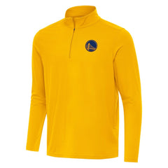 Gold Golden State Warriors Antigua Intent Quarter-Zip Top sale | NBA