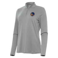 Gray Golden State Warriors Antigua Women's Reprocess Quarter-Zip Top sale | NBA