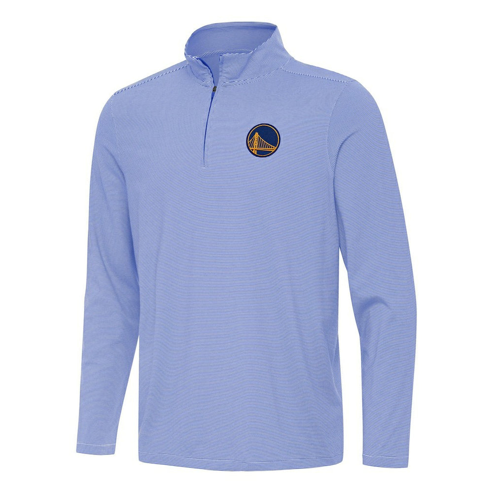 Royal Golden State Warriors Antigua Twine Quarter-Zip Top sale | NBA