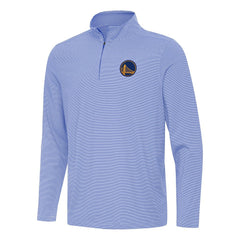 Royal Golden State Warriors Antigua Twine Quarter-Zip Top sale | NBA