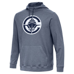 Heather Navy LA Clippers Antigua Cloud Pullover Hoodie | NBA