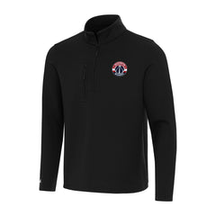 Black Washington Wizards Antigua Insider Quarter-Zip Top | NBA