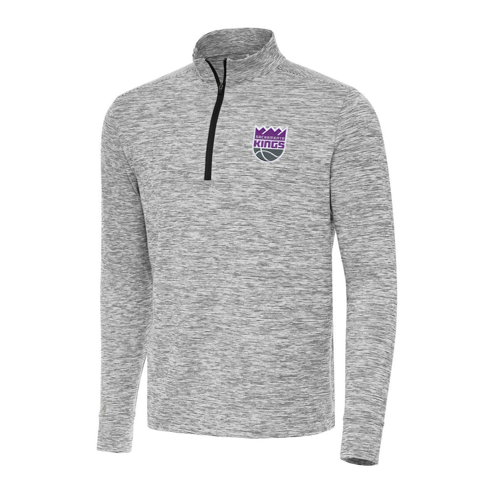 Black Sacramento Kings Antigua Cause Quarter-Zip Top | NBA