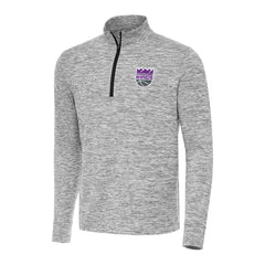 Black Sacramento Kings Antigua Cause Quarter-Zip Top | NBA